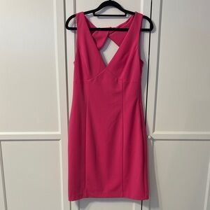 Vince Camuto Fuchsia Backless Dress